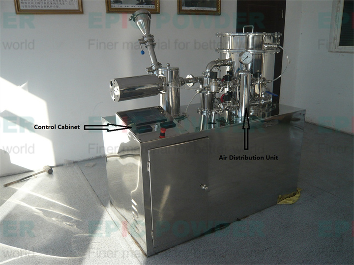 Powder equipment display diagram