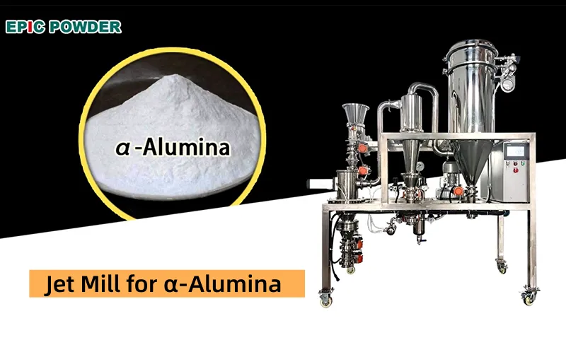 Jet Mill for Ultrafine alumina powder