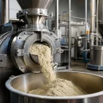 Molino clasificador ACM para molienda de proteínas